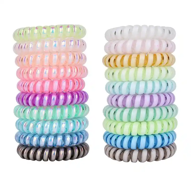 Moñas En Espiral Para El Cabello