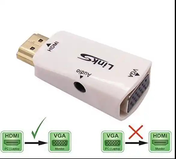 Convertidor Hdmi A Vga (video Beams)