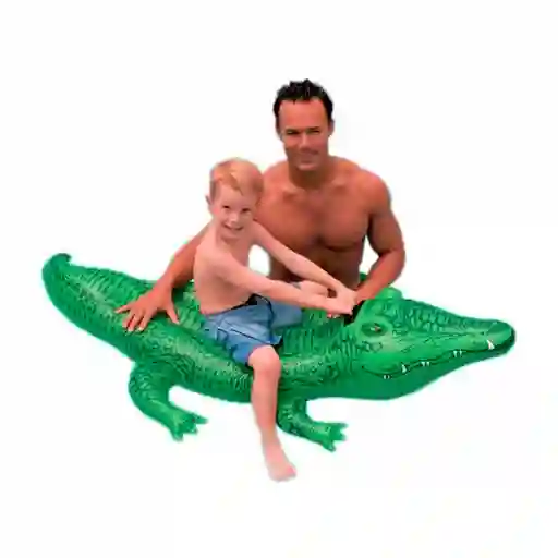 Flotador Inflable Cocodrilo Piscina Intex 58546 Playa Oferta