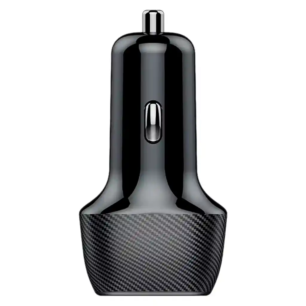 Cargador Carro Igoma 2 Puertos Gmonster Para Iphone Y Usb (negro Ch-17)
