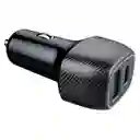 Cargador Carro Igoma 2 Puertos Gmonster Para Iphone Y Usb (negro Ch-17)