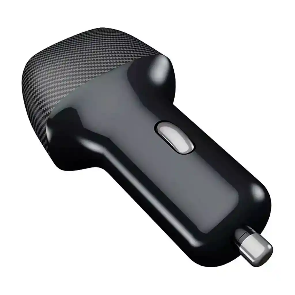 Cargador Carro Igoma 2 Puertos Gmonster Para Iphone Y Usb (negro Ch-17)