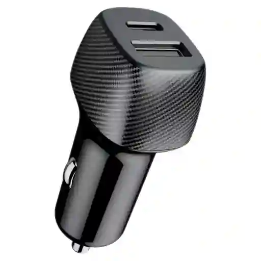 Cargador Carro Igoma 2 Puertos Gmonster Para Iphone Y Usb (negro Ch-17)
