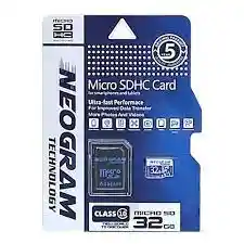 Micro Sd 32gb Neogram Clase 10 , Original