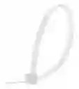 Amarra Plastica Blanca 25 Cms X 100 Unidades