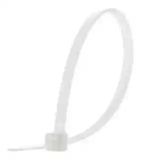 Amarra Plastica Blanca 25 Cms X 100 Unidades