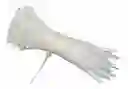 Amarra Plastica Blanca 25 Cms X 100 Unidades