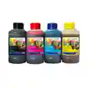 4 Medios Litros Tinta Para Eps L210 L475 L555 L565 L380 L310