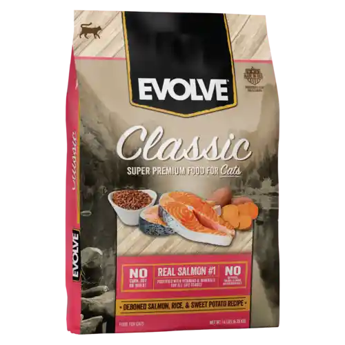 Evolve Cat Classic Salmon 14 Lb