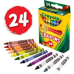 Colores Crayones Crayola Originales X24