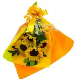 Bouquet De Mini Girasoles