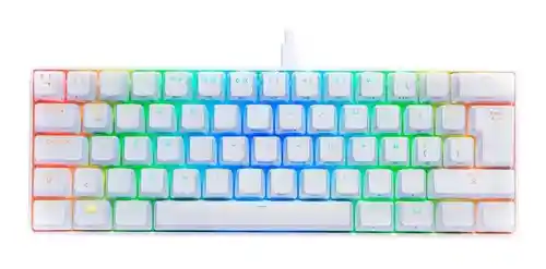 Teclado Gamer Vsg Mintaka Qwerty Kailh Blue Blanco Rgb Spa