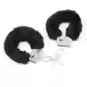 Esposas Metálicas De Peluche Cat Furrycuffs Color Negro