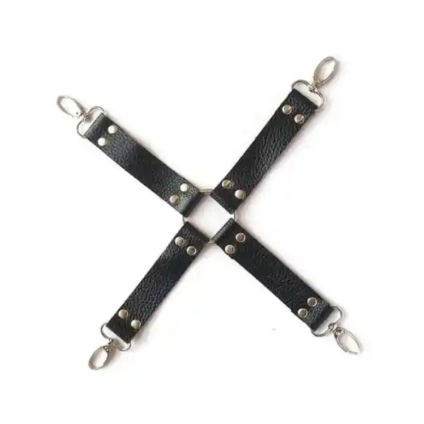 Kit Bondage Bdsm Sado 10 Piezas Color Negro