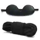 Kit Bondage Bdsm Sado 10 Piezas Color Negro