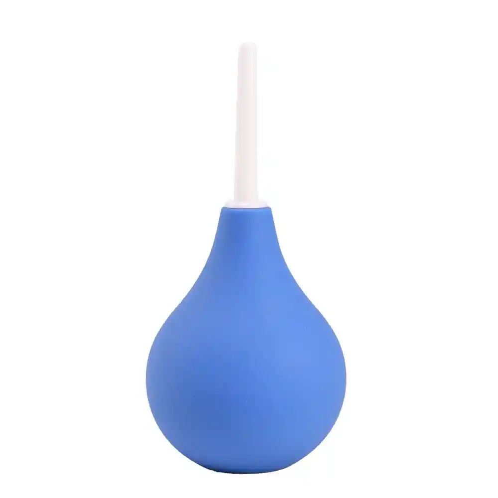 Ducha Anal Adonis 220ml Enema Pera Azul