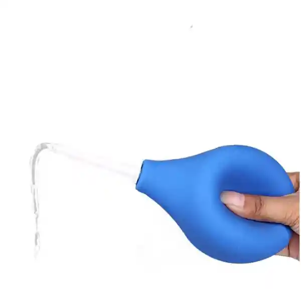 Ducha Anal Adonis 220ml Enema Pera Azul