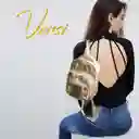 Bolso Morral Versi Rio Diseño Bolso Dorado Lizo Mujer