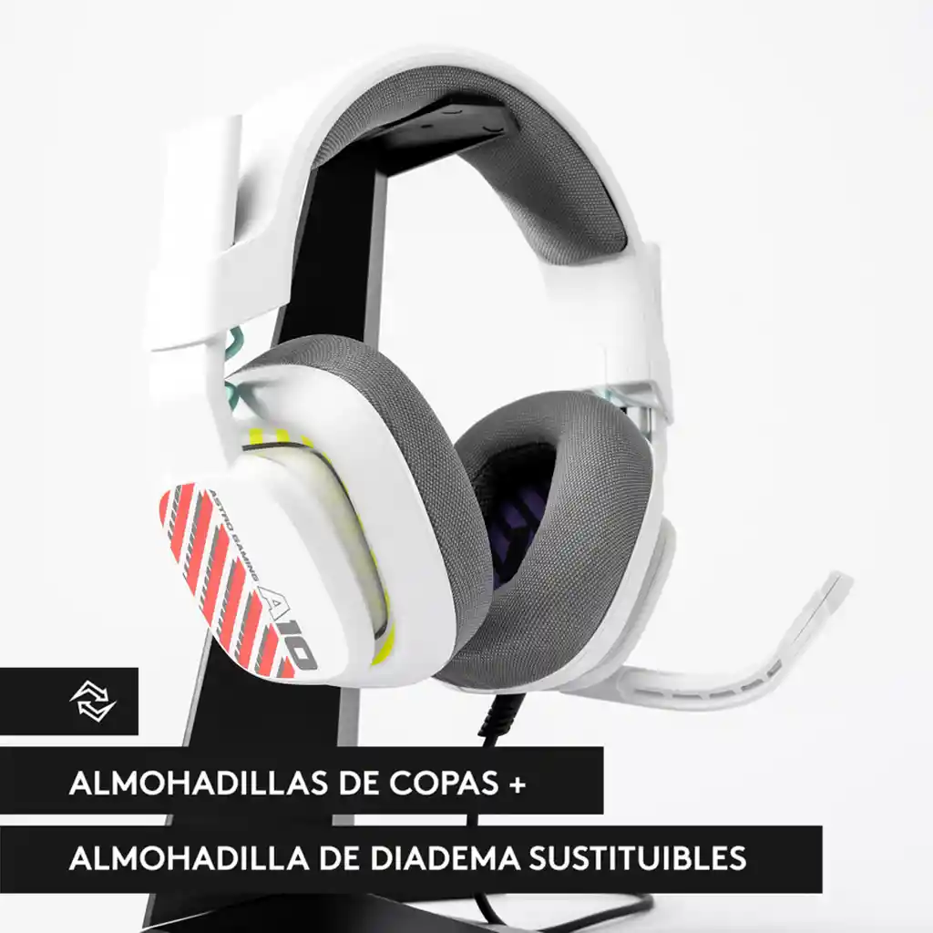 Audífonos Diadema Gamer, Astro A10 Gen 2, Ps5/ps4, Pc, Xbox Blanco