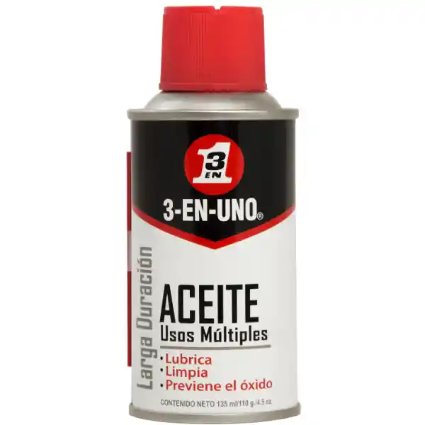 Wd-40 3 En 1 Aceite Aerosol 135 Ml 4.5 Onz