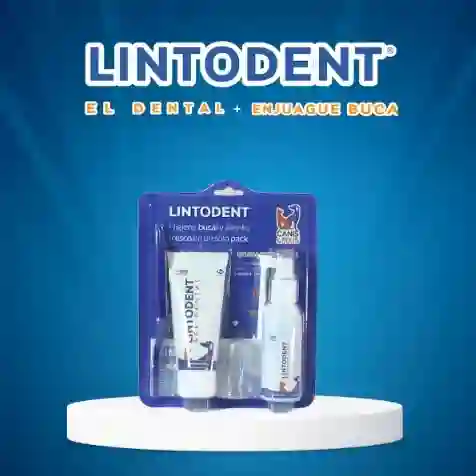 Lintodent Pack Gel Dental *50gr + Enjuague Bucal *60ml