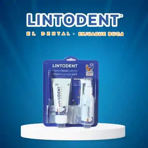 Lintodent Pack Gel Dental *50gr + Enjuague Bucal *60ml