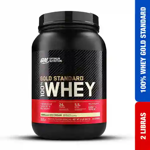 100% Whey Gold Standard 2 Libras Vainilla - Optimum Nutrition