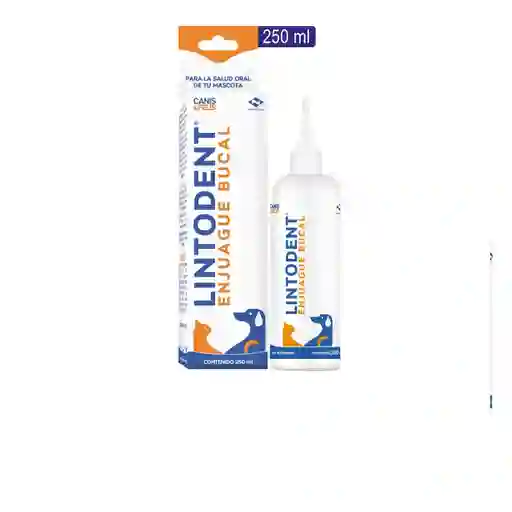 Enjuague Bucal Lintodent Para Perros Y Gatos *250ml