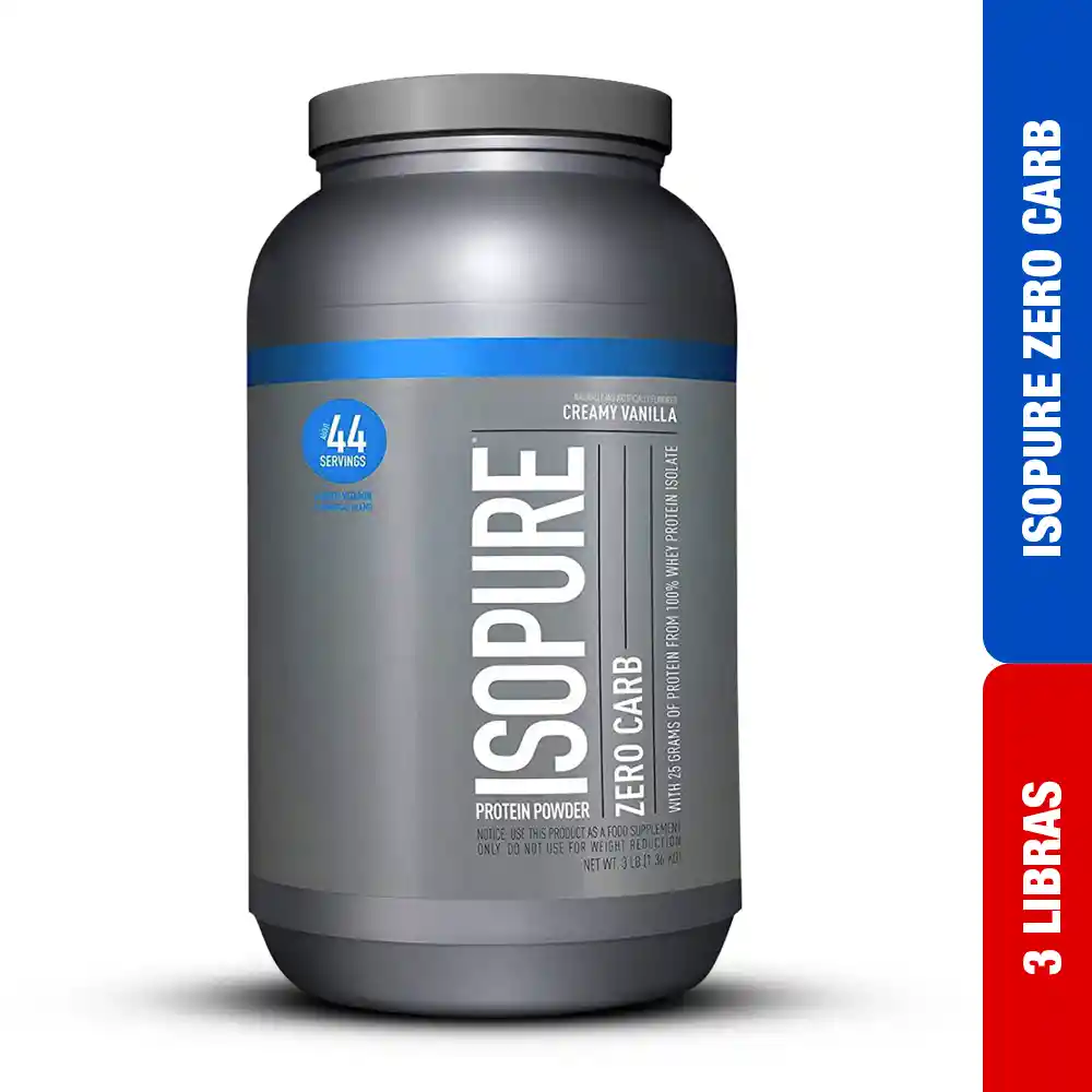 Isopure 3 Libras Vainilla