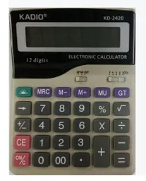 Calculadora 12 Digitos Kadio Kd 2420