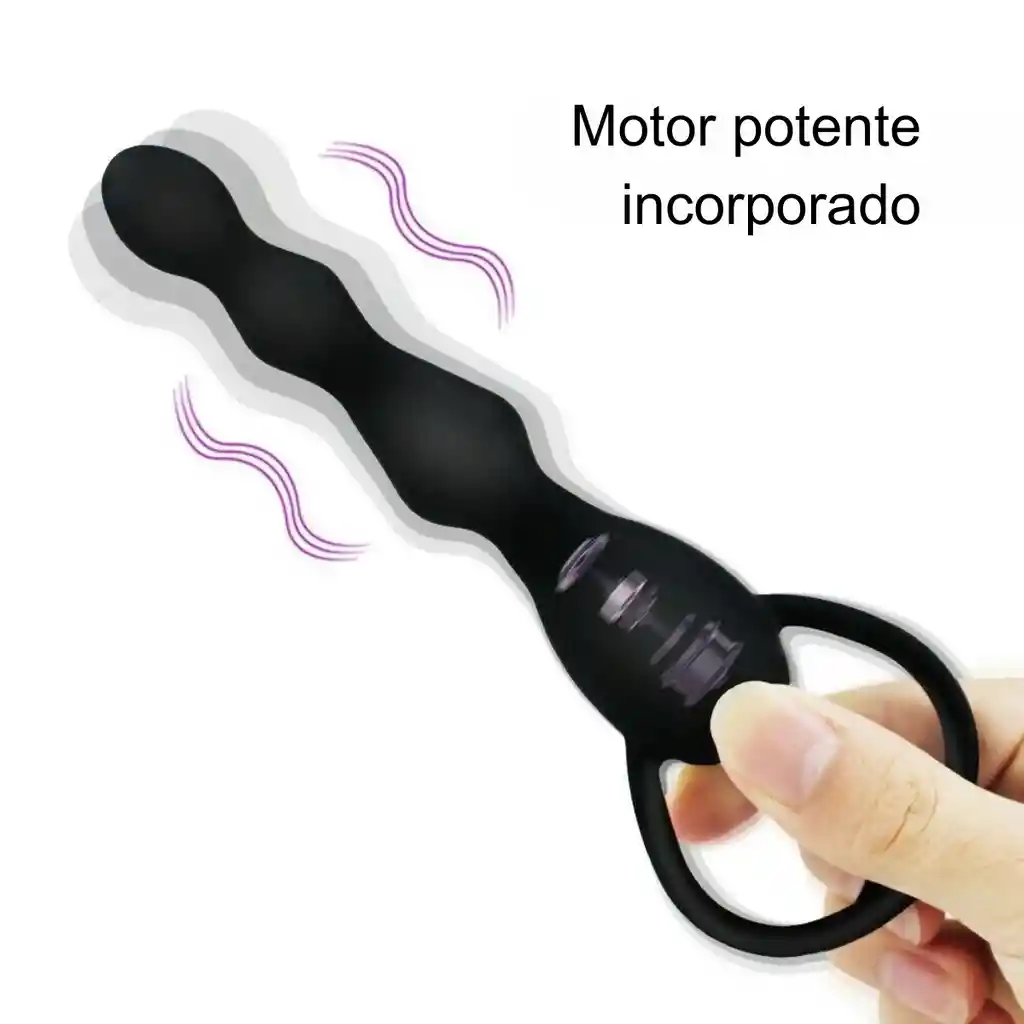 Bolas Anales Con Vibración Anal Beads Negro