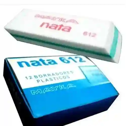 Borrador De Nata, Para Eliminar Trazo De Lápiz