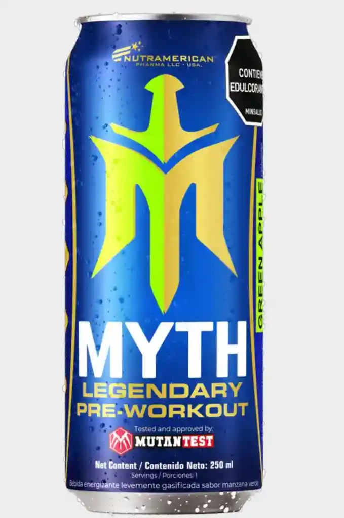 Pre-workout Myth Manzana Verde (mutantest)