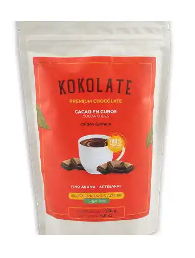 Cacao Kokolate En Cubos X 250g