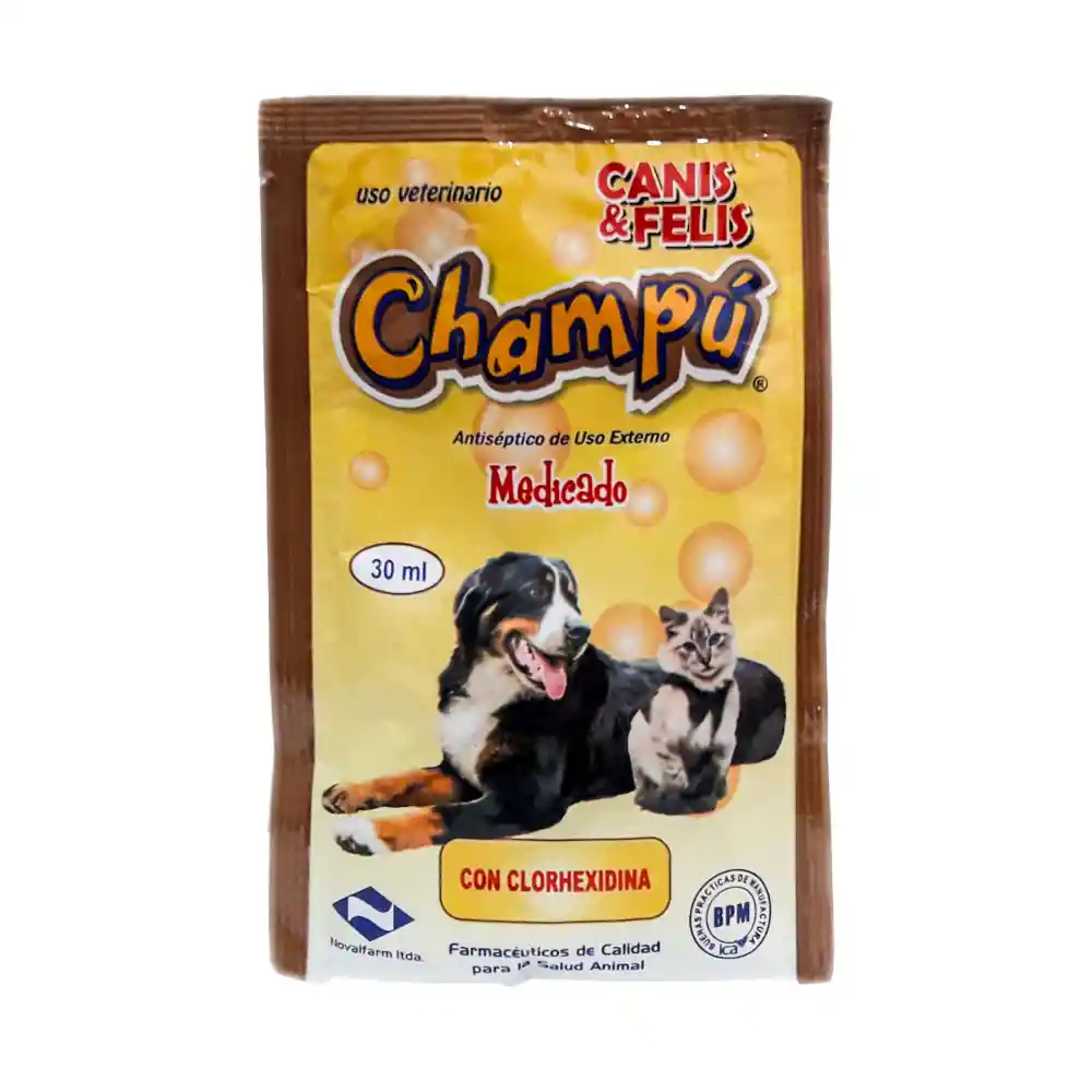 Champu Medicado Con Clorhexidina Sachet *30ml