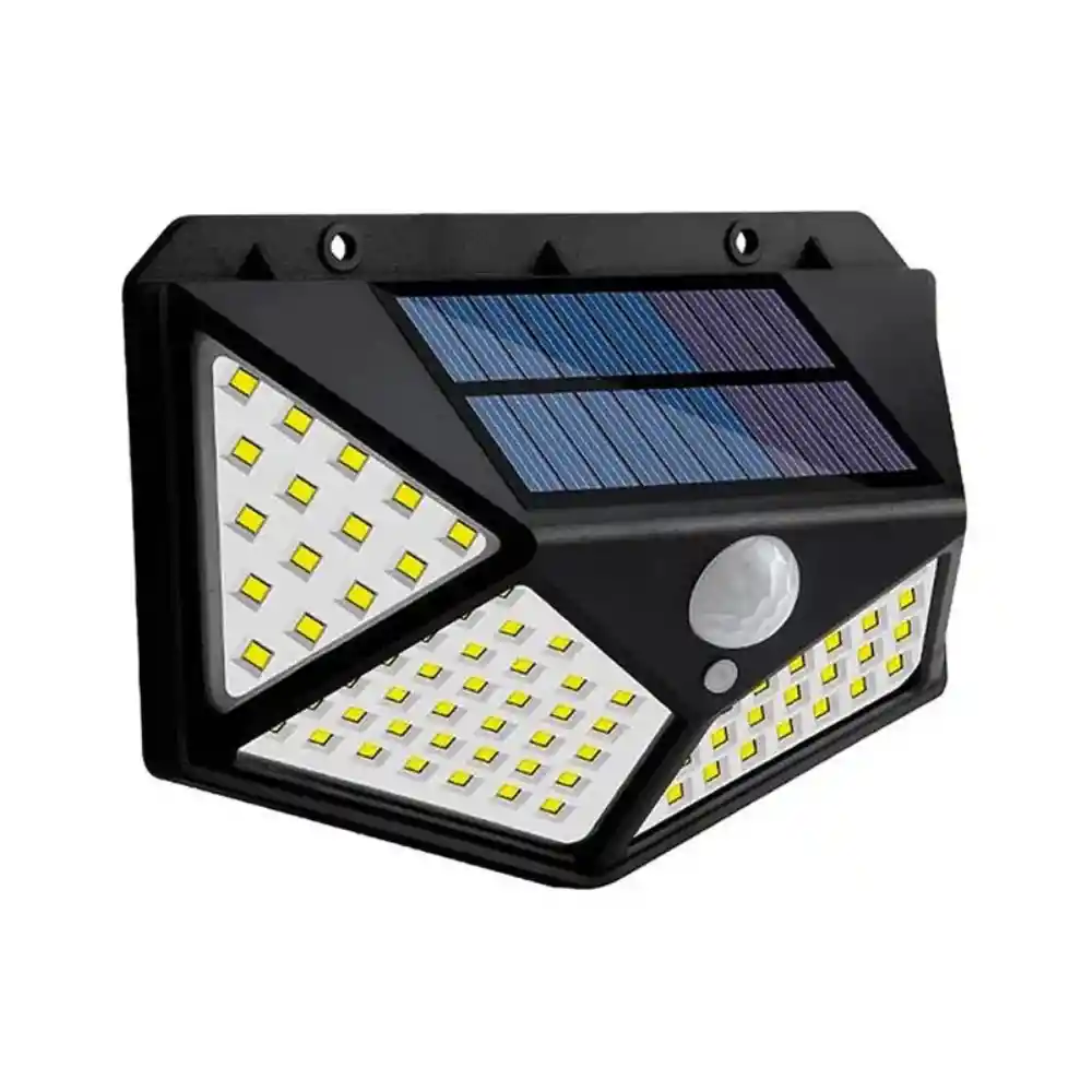 Lampara Solar Exterior 100 Luces Led Recargable Ip65 Cl-100