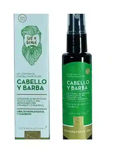 Locion Para Cabello Y Barba Con Minoxidil X 60 Ml