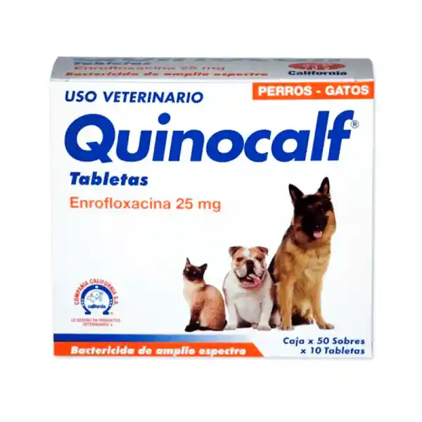 Quinocalf 25 Mg Blister X 10 Tab