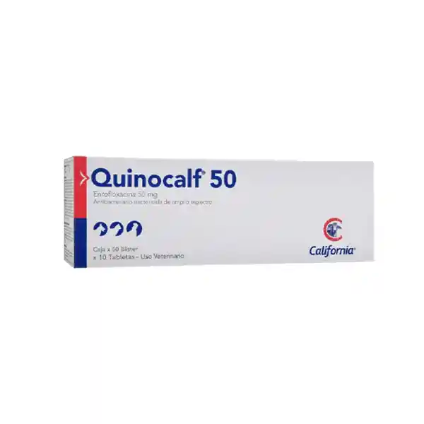 Quinocalf 50 Mg Blister X 10 Tab