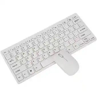 Combo Mini Teclado + Mouse Inalámbrico + Protector Silicona K03