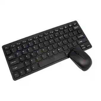 Combo Mini Teclado + Mouse Inalámbrico + Protector Silicona K03