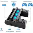 Base Vertical Refrigerante Ps4 Fat Pro Slim Porta Juegos