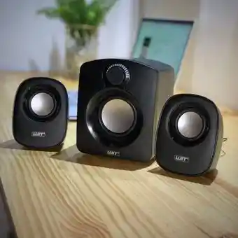 Parlantes Para Computador Pc Wit Conexión 3.5mm Usb Pw-2000
