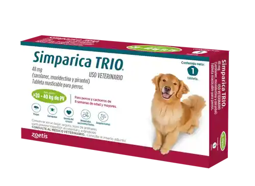 Simparica Trio 20 - 40kg