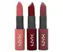 Labial Nyx En Barra Set X 3 Unidades Original