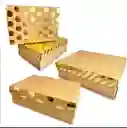 Caja Mediana Con Dorado