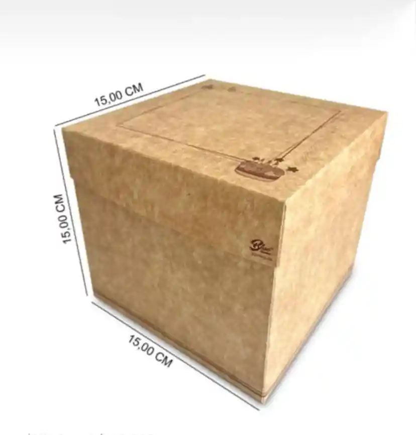 Caja Clasica 15x15x15 Con Tapa