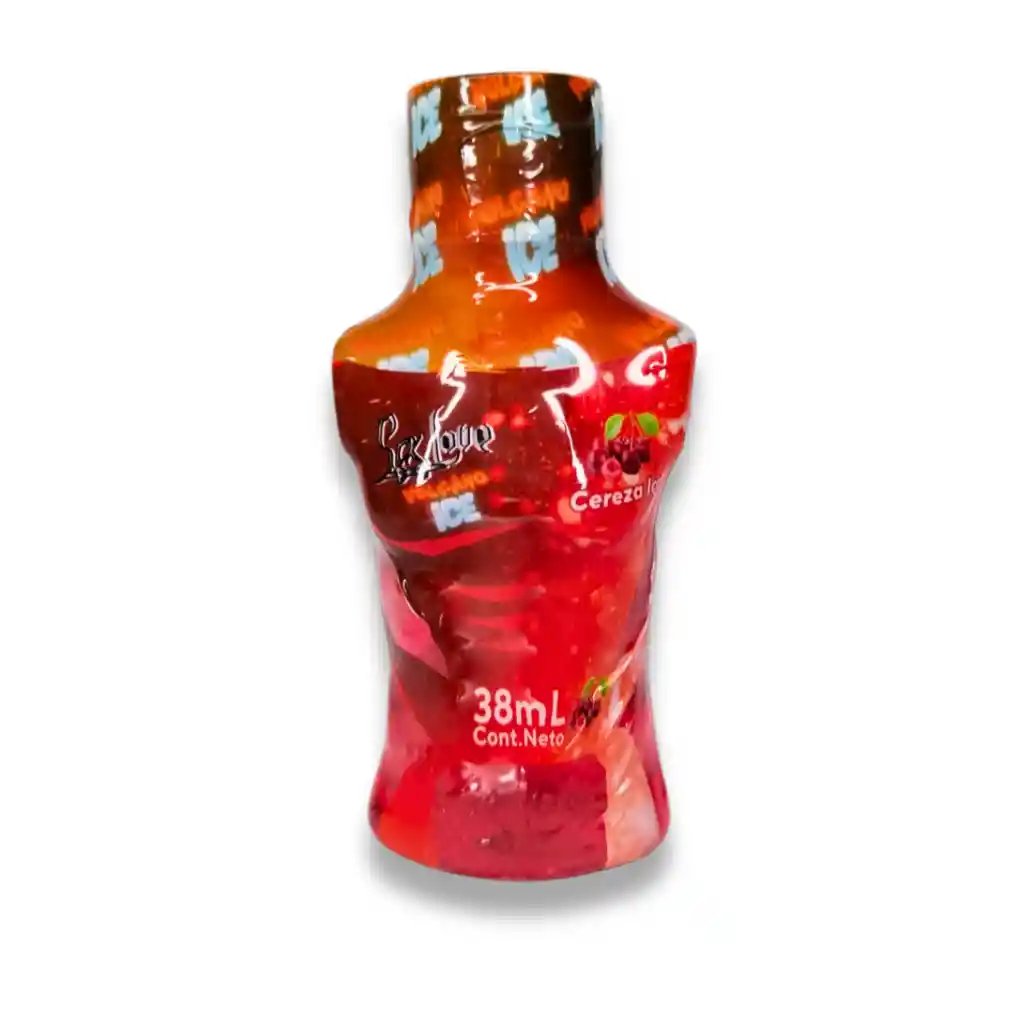 Aceite Volcano Ice Frío Y Caliente Sabor Cereza 38ml Masajes Y Sexo Oral