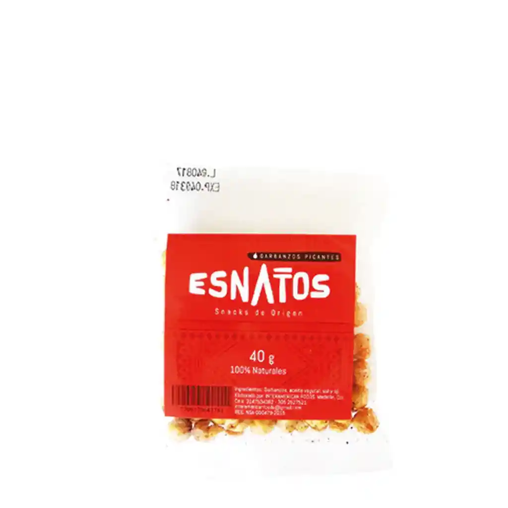 Esnatos Garbanzo Picante 40gr