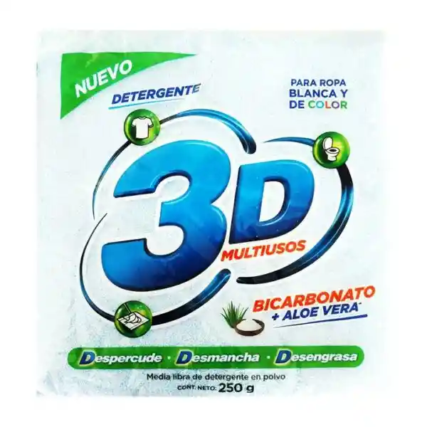  3D Detergente X 250 